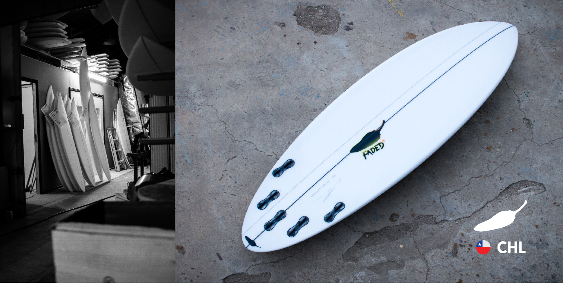 Ideal para las olas de Chile