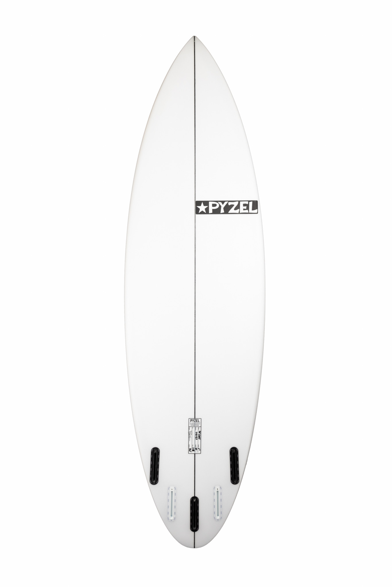 LV Surfboards black and white poster