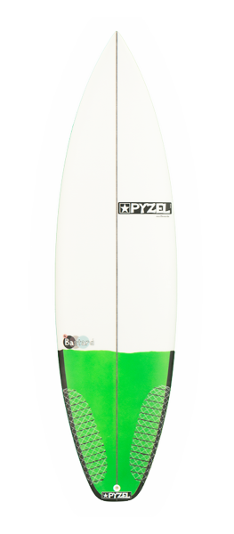 THE BASTARD surfboard model deck