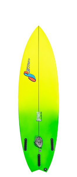 BUZZ SAW surfboard model bottom