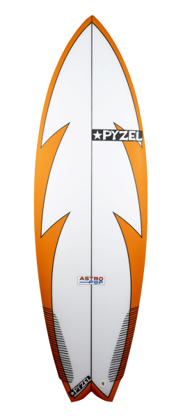 ASTRO POP surfboard model deck