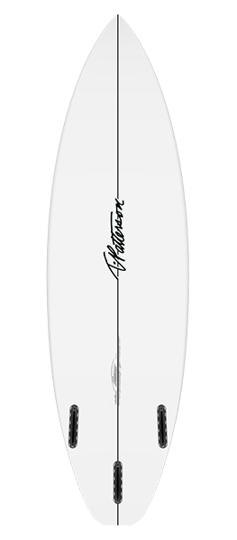 ALLEY RAT surfboard model bottom