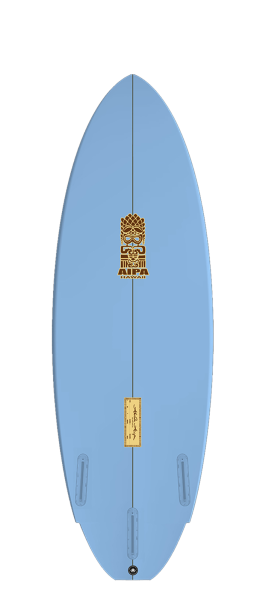 PERFORMANCE TWIN POOL surfboard model bottom