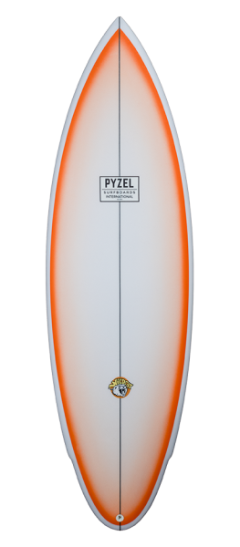 WILDCAT surfboard model deck