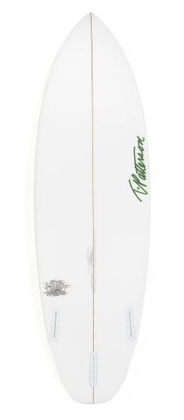 RISING SUN surfboard model bottom