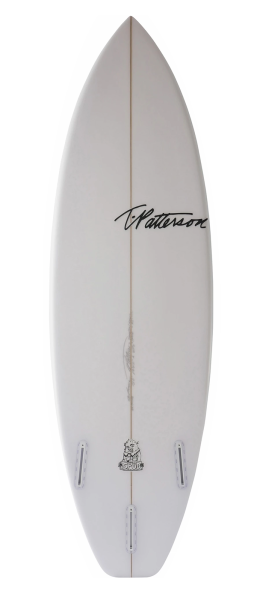 THE SPUD surfboard model bottom