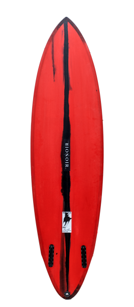 MIRAGE surfboard model bottom