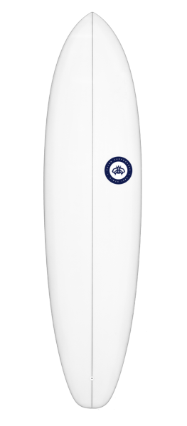 REBEL GRACE surfboard model deck