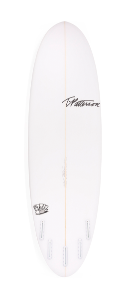 THE PILL surfboard model bottom