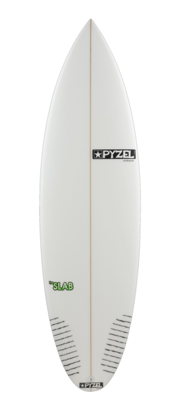 THE SLAB surfboard model deck