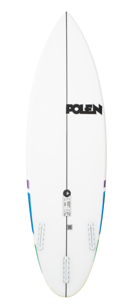SHREDDER surfboard model bottom
