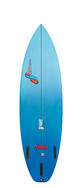 THING surfboard model bottom