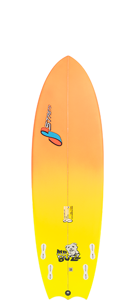 MR. BUZZ surfboard model bottom