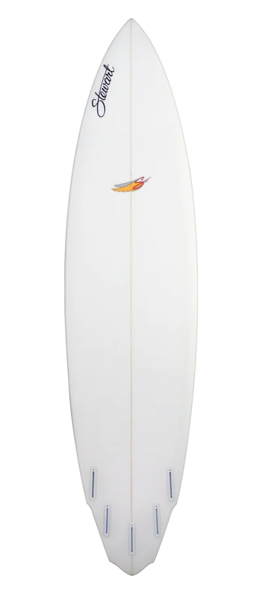 S-Winger surfboard model bottom