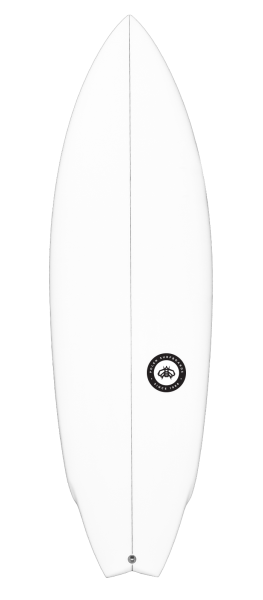 TWISTED surfboard model deck