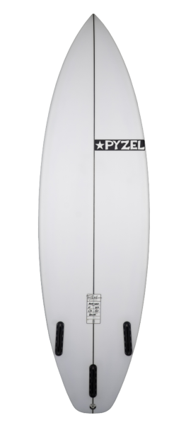 POWER TIGER surfboard model bottom