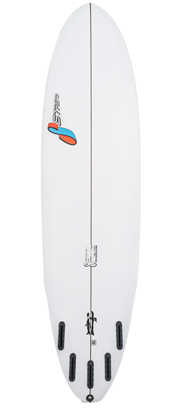 IT surfboard model bottom