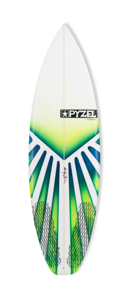 SUPER GROM surfboard model deck