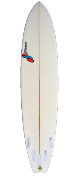BUZZ GUN surfboard model bottom
