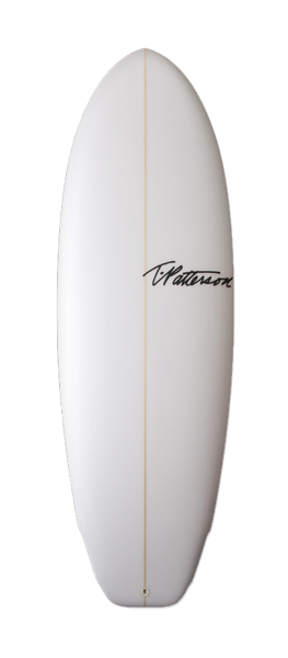 Flying Saucer surfboard model deck