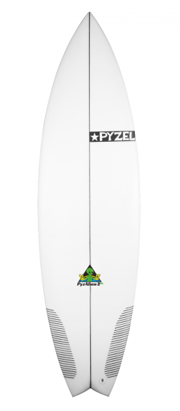 PYZALIEN 2 XL surfboard model deck