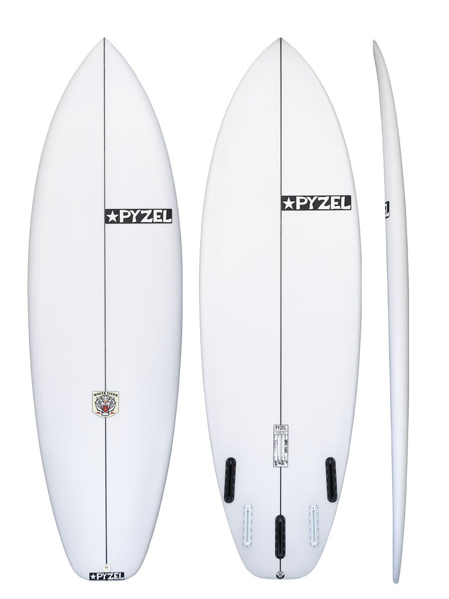 WHITE TIGER surfboard model picture