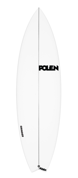 GRINDER surfboard model deck