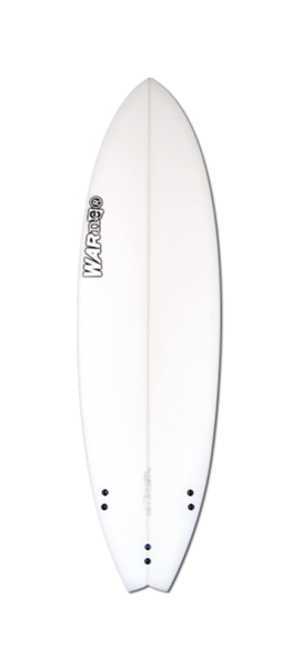 FTR surfboard model bottom
