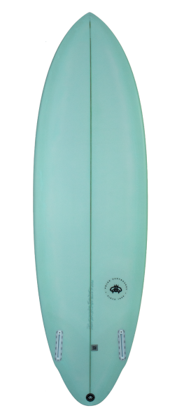 FAST SLICE surfboard model bottom