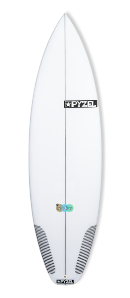 RADIUS surfboard model deck