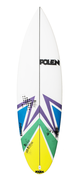 SHREDDER surfboard model deck