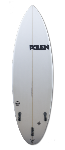 THE SCORE surfboard model bottom