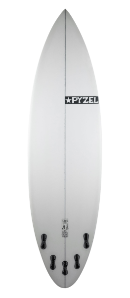 Tank surfboard model bottom