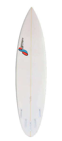 SEMI GUN surfboard model bottom