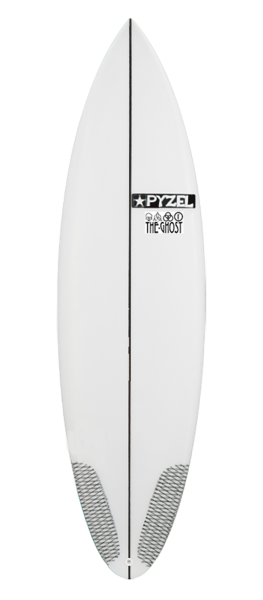 GROM GHOST surfboard model deck