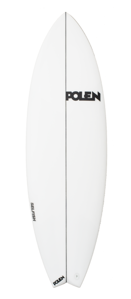 SELFISH surfboard model deck