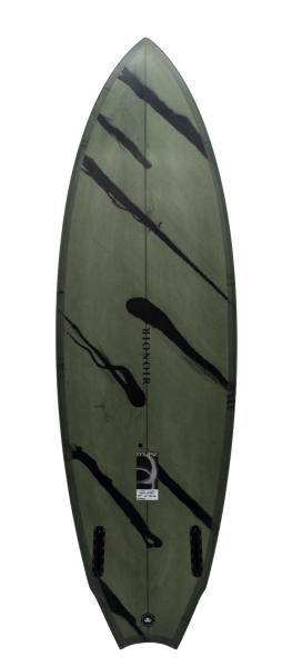 ECLIPSE surfboard model bottom