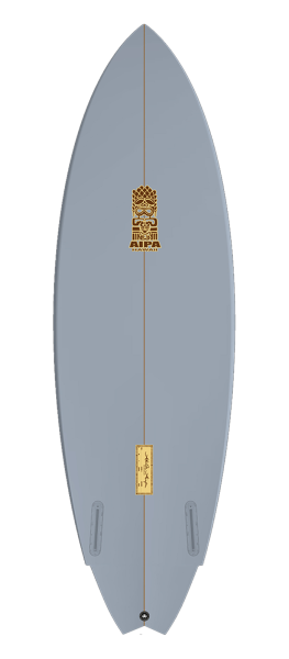 RETRO TWIN surfboard model bottom