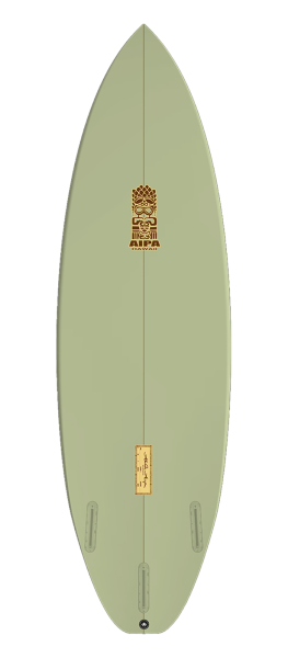 YODA surfboard model bottom