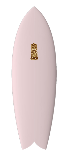 RETRO FISH surfboard model deck