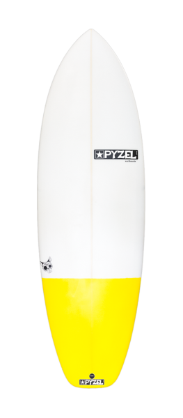 RAT SKULL surfboard model deck