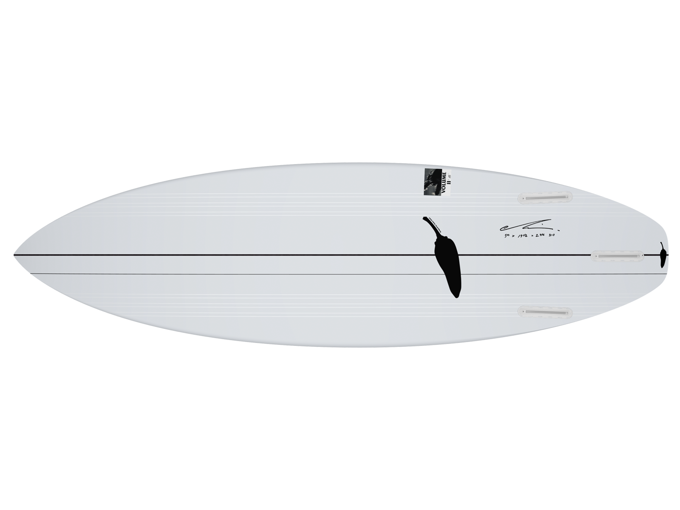 chilli surfboard  cncurve