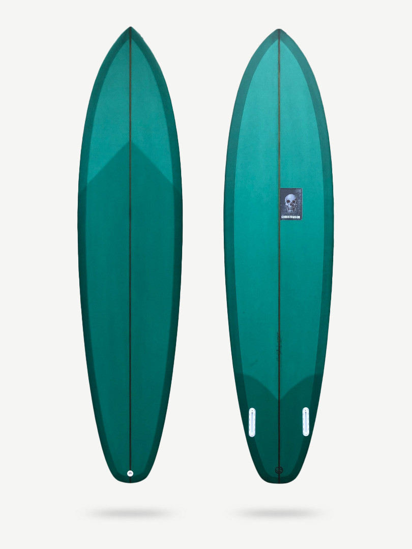 Christenson Ultra Tracker Twin surfboard details