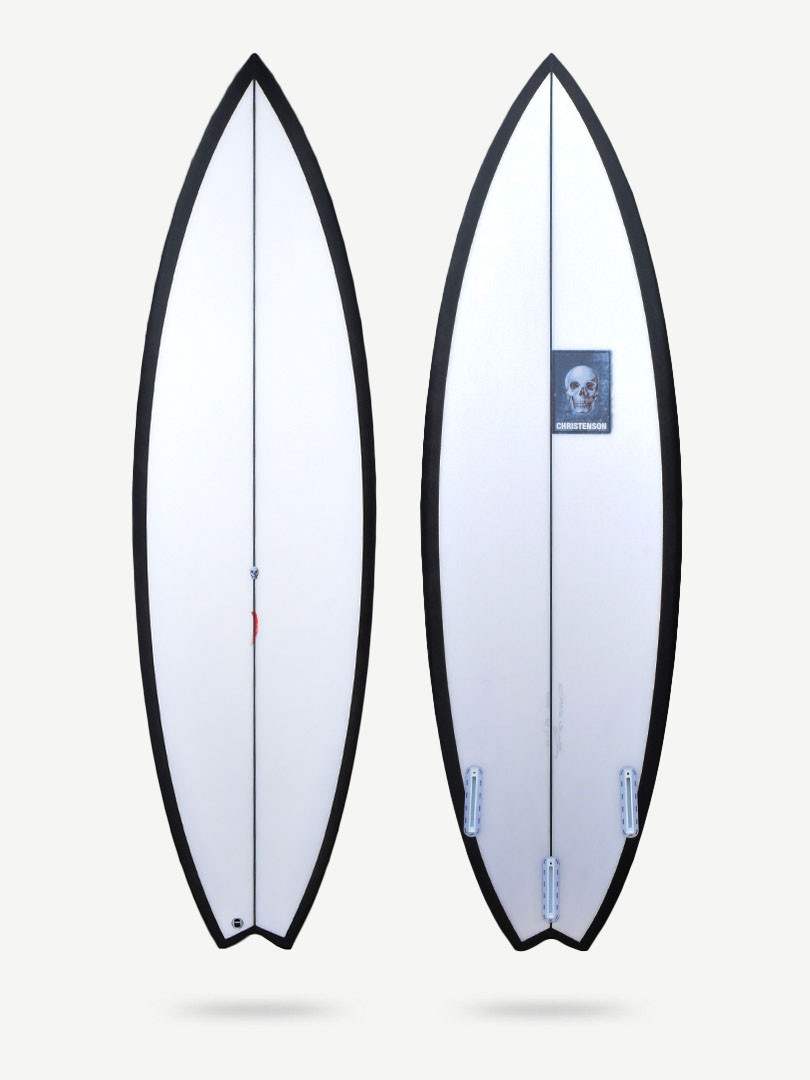 gray surfboard