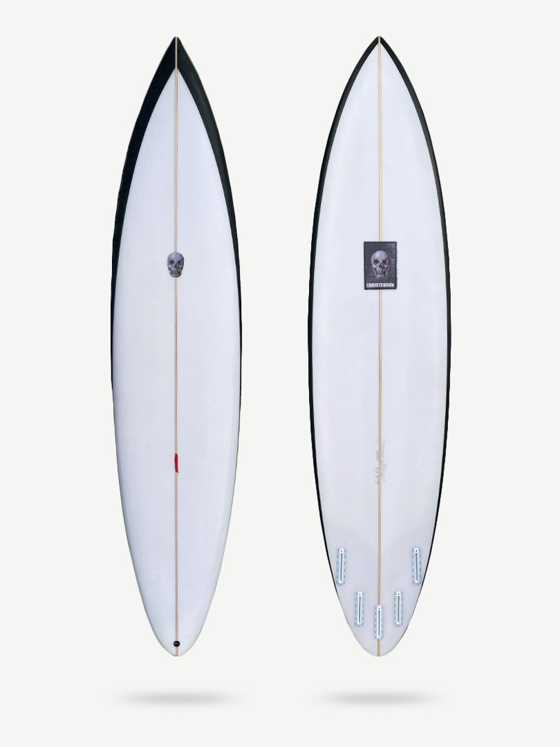 Chris Christenson Water Lion surfboard details