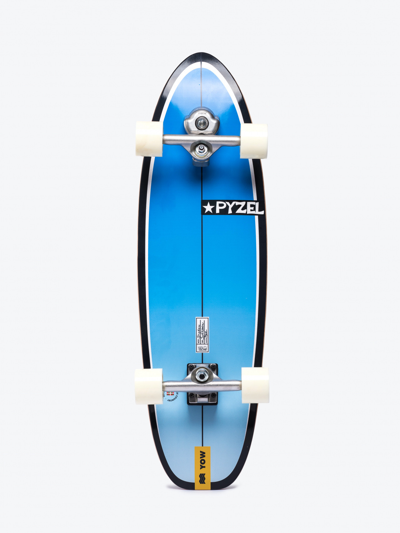 Pyzel Surfboards - Pyzel YOW x PYZEL SHADOW SURF SKATE