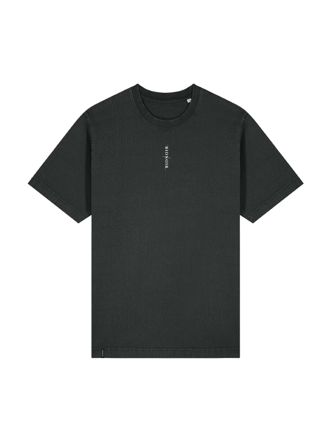 NOIR BASIC LOGO T-SHIRT BLK