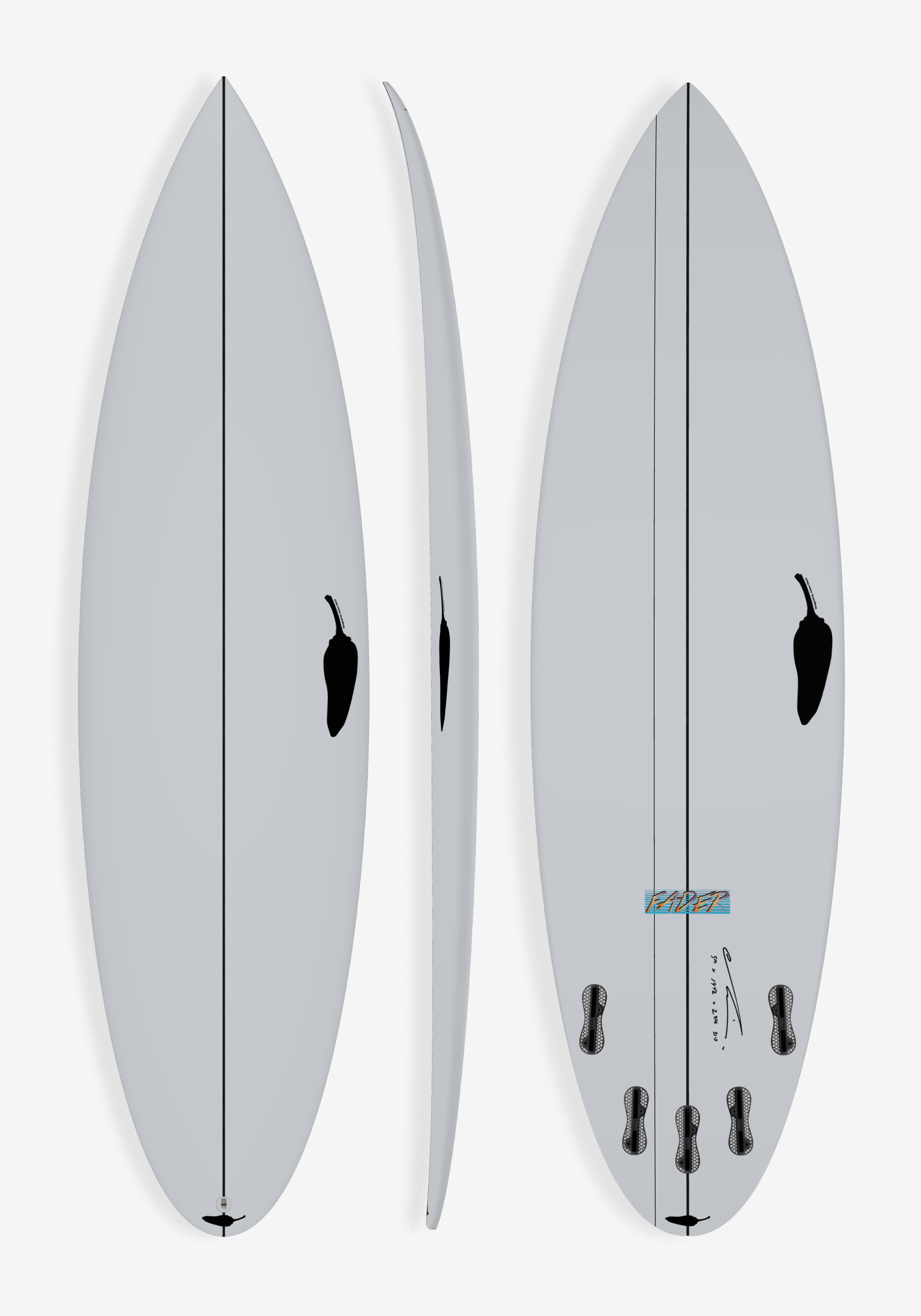 FADE サーフボード 6'1× 18'1/4 × 2'1/4 FADE サーフボード 6'1× 18'1/4 × 2'1/4