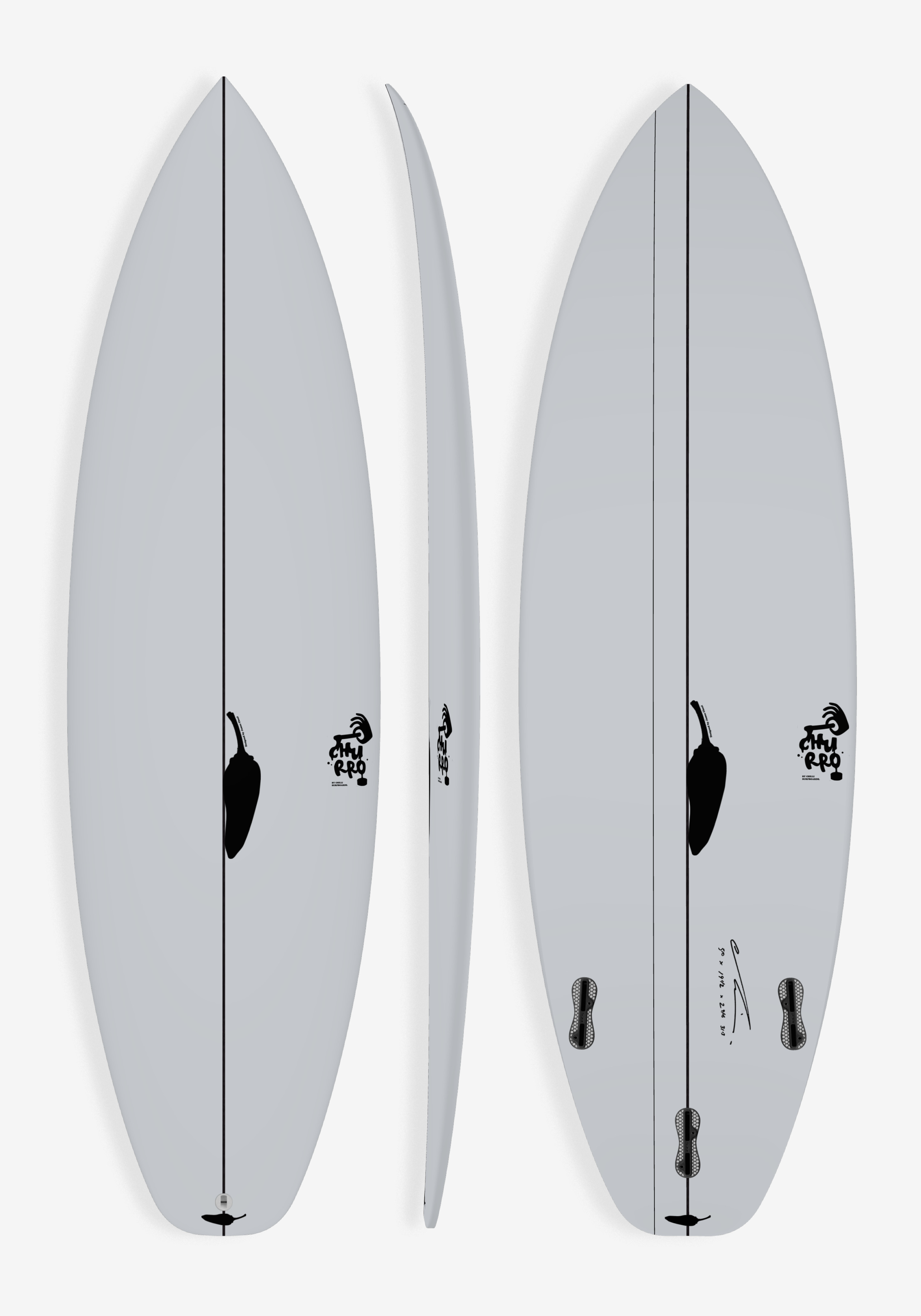 【良好品】 Chilli Surfboards サーフィン・ボディボード