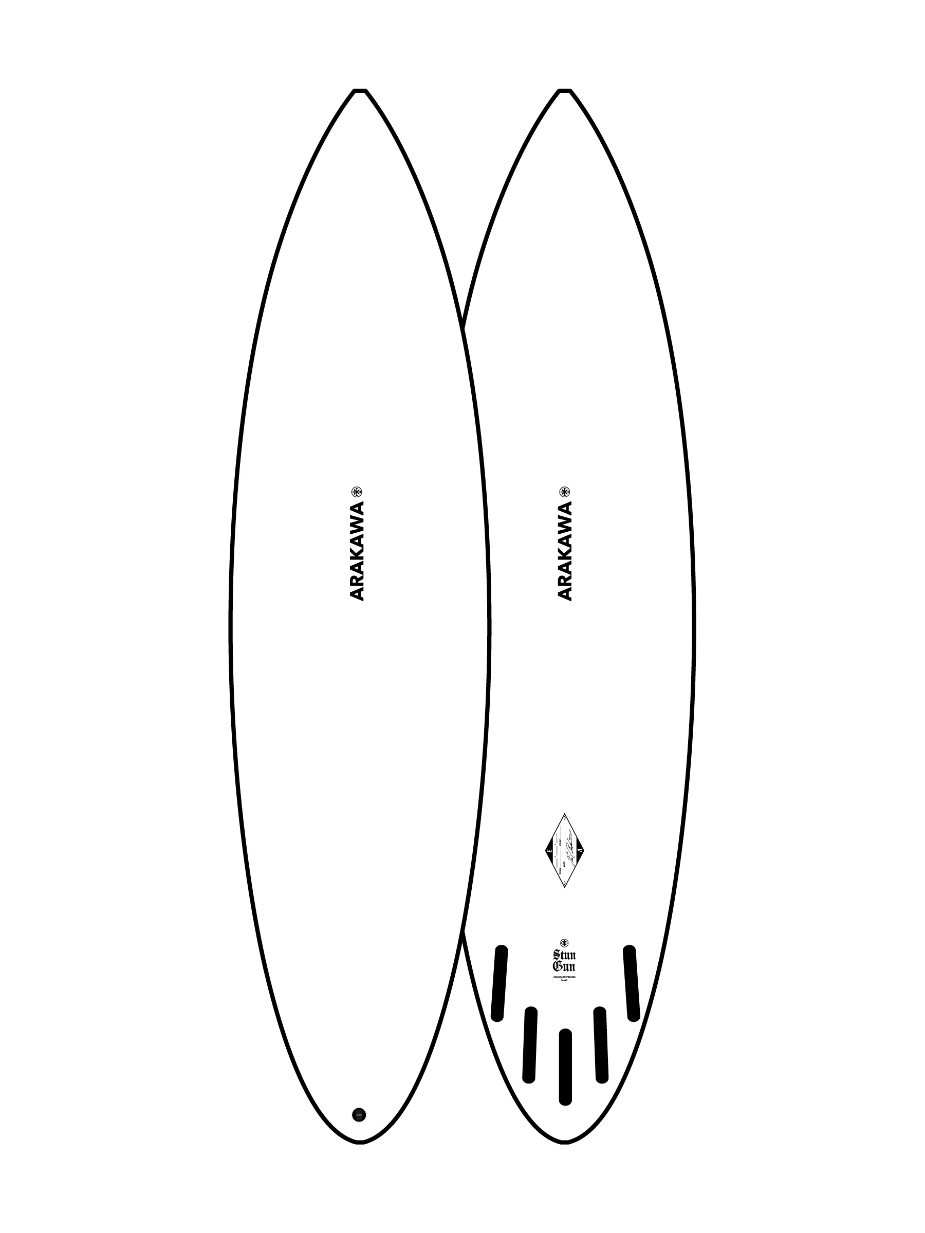 RP Short - Arakawa Surfboards